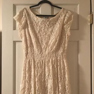 Size 2X White Lace dress